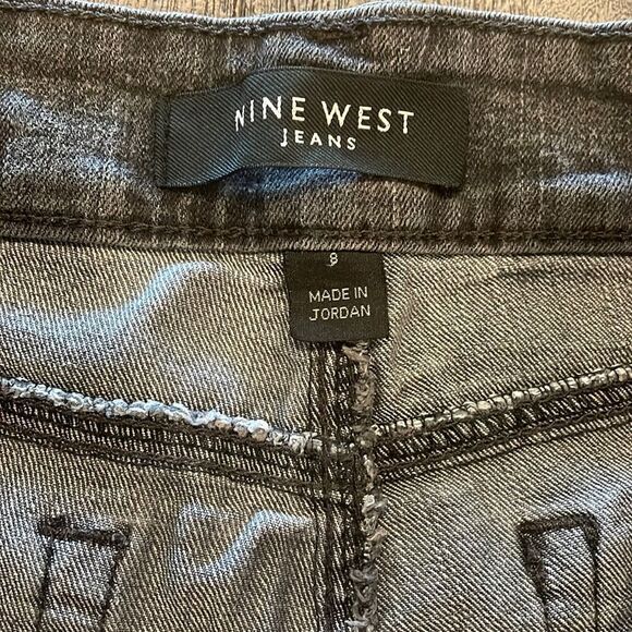 Nine West Court  Street Bootcut black/gray size 8/28 - Picture 3 of 9